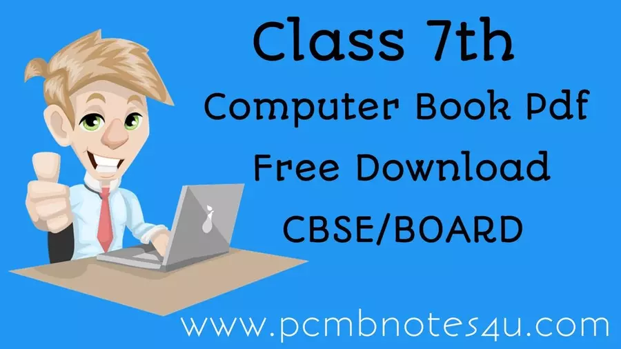 Class 7 Computer Book pdf